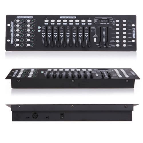 Mesa Dmx 512 192 Canais Efeitos Strobo