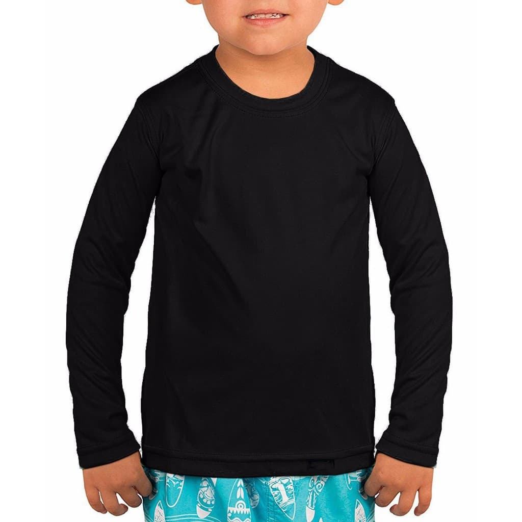 Camiseta Térmica Infantil UV 50+ FPS Lisa Unissex segunda pele