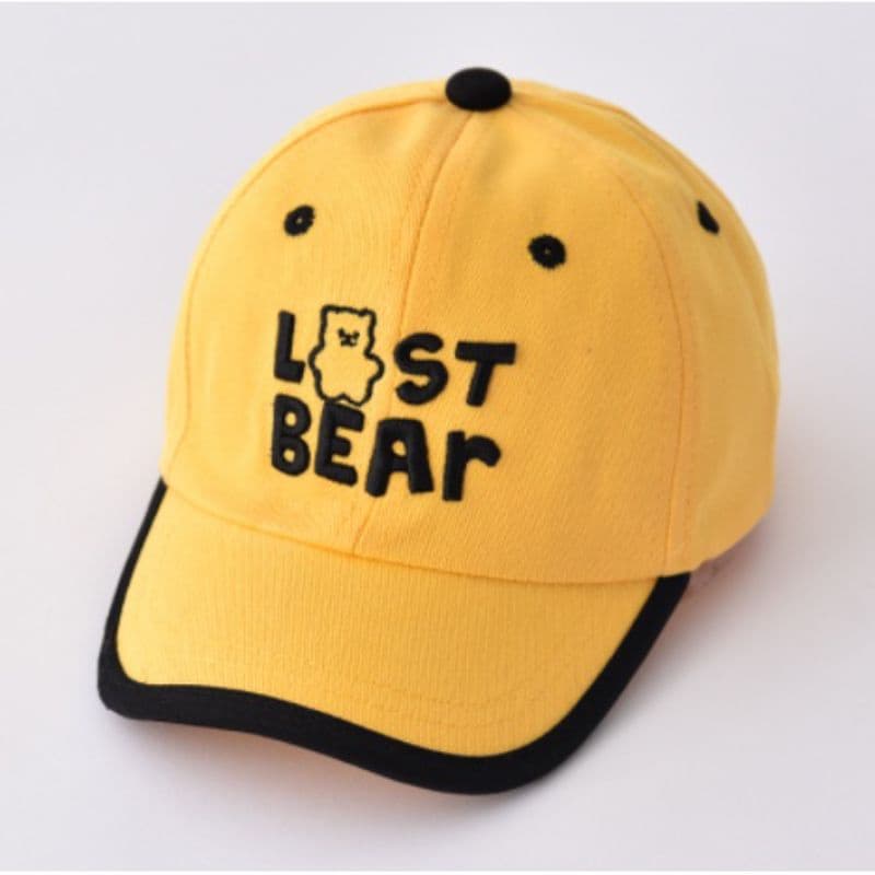 Último Urso Chapéu Infantil Bola Base Bordada Moda Bebê Criança