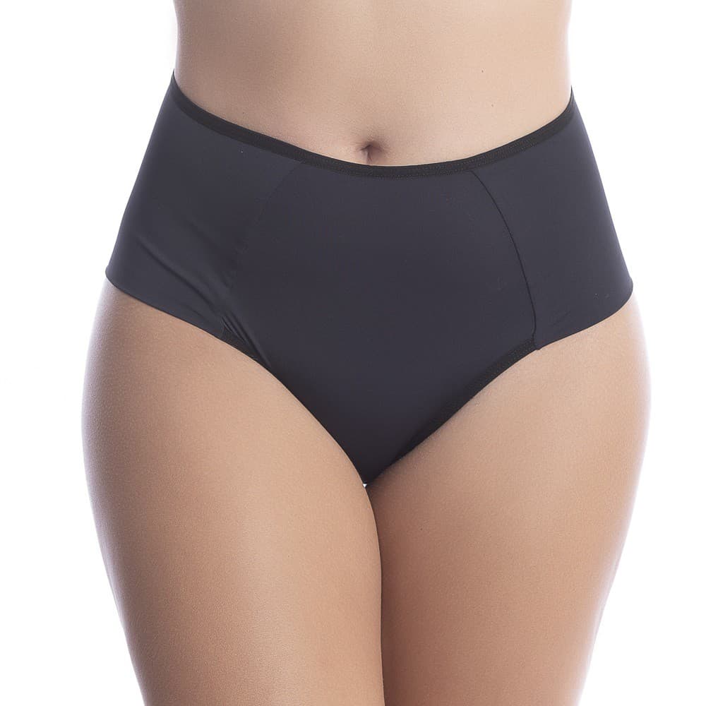 Calcinha Alta Calcinha Tanga Cós Alto - Cotton Algodão com Elastano