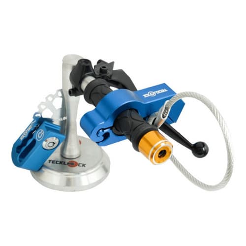 Trava Manete+trava Disco+trava Capacete Moto Tecklock