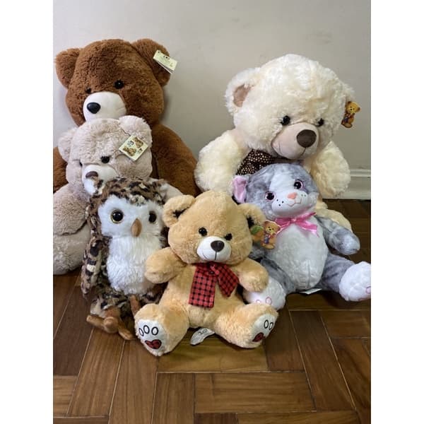 Urso de Pelúcia de Todos os Tamanho para Crianças