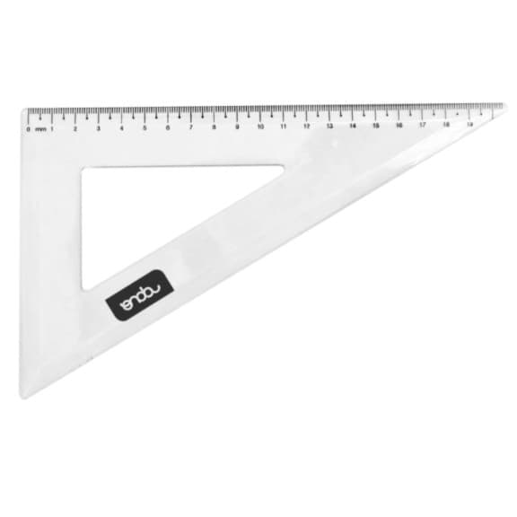 Esquadro 60 graus Plástico 3mm - ONDA