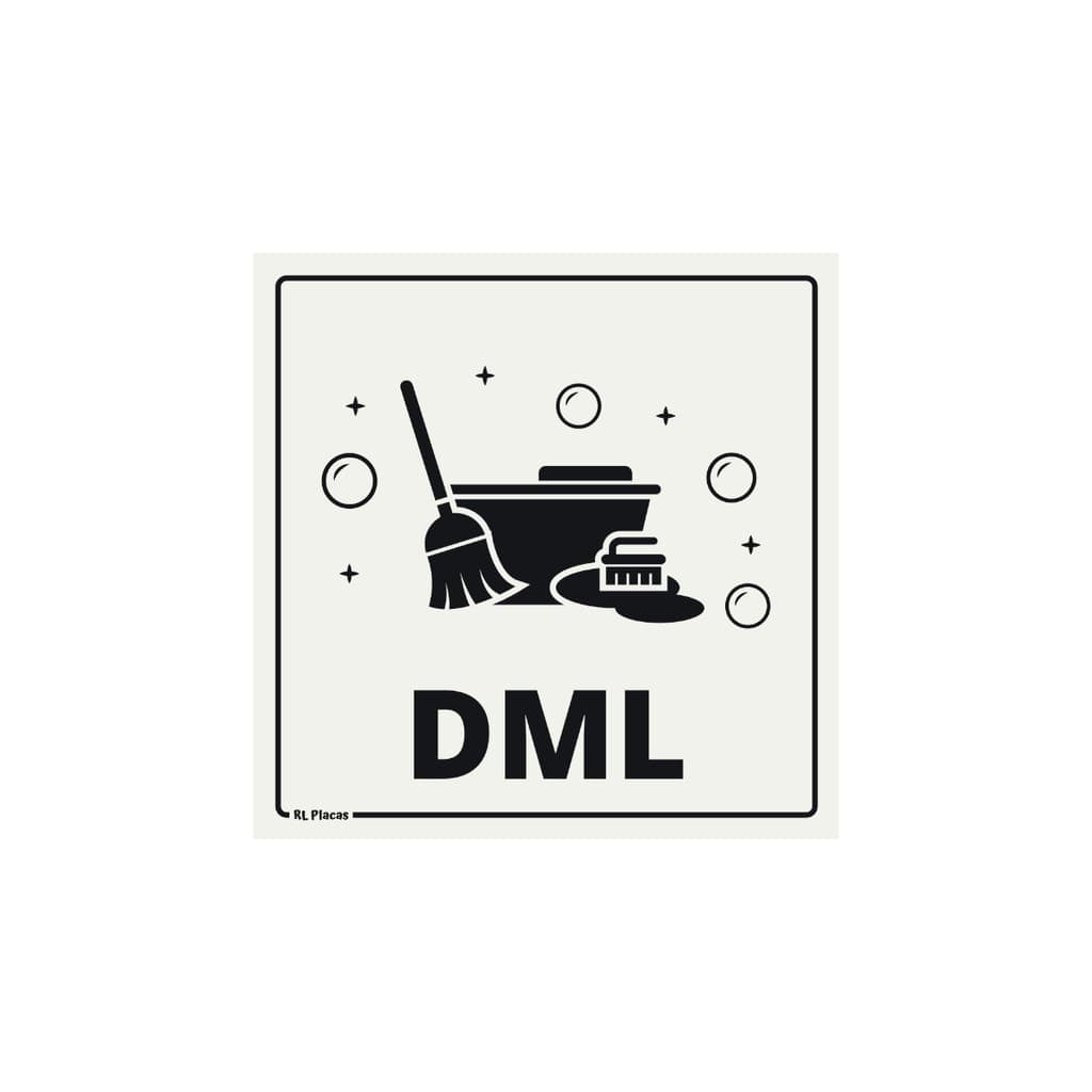 Placa de Sinalização DML 15x15