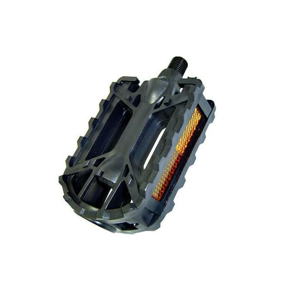 Pedal Bicicleta Bike MTB Metalcilco Eixo 1/2 Plastico Preto