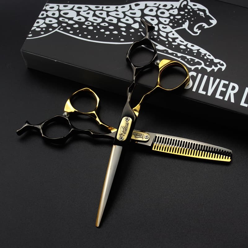 Jaguar Salon Tesoura De Cabeleireiro Japão 440C Cabelo De 6 Polegadas Corte De Barbeiro