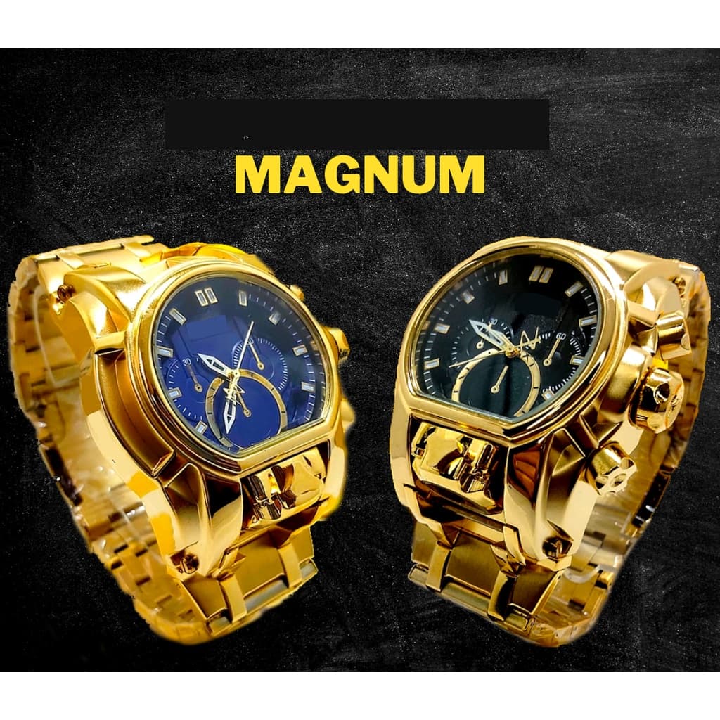 Relógio Masculino Reserve Bolt Zeus Magnum Aço inox