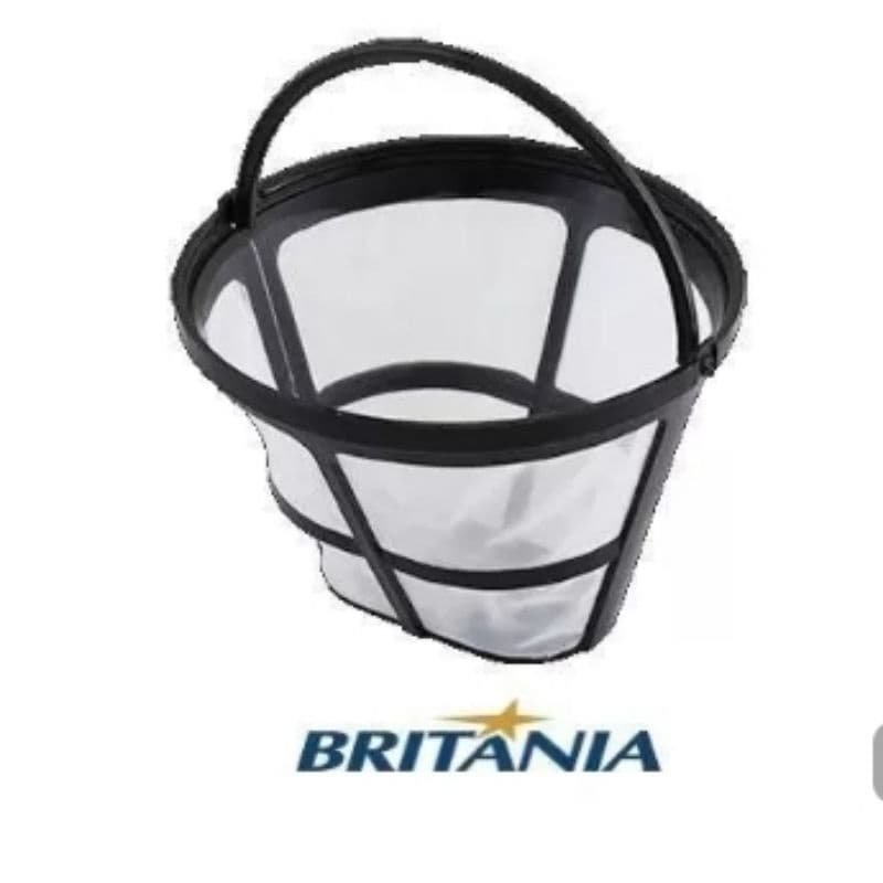 Coador Filtro permanente Cafeteira Britânia Cp15 e CP15 inox  Serve na cafeteira preta e vermelha