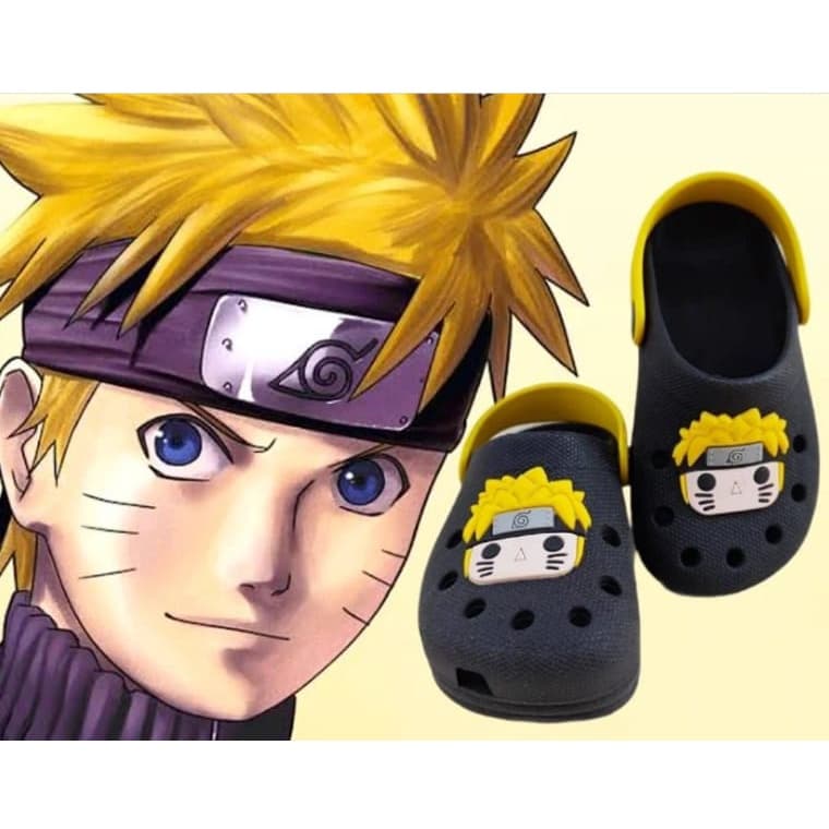 Babuche Sandalia Infantil Menino Manga Naruto Uzumaki Leve E Macio Dia A Dia Ortopedico Anatomico
