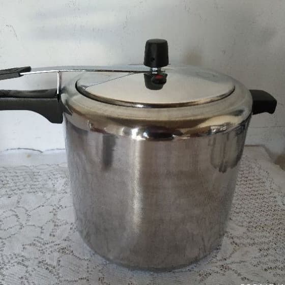 Panela de Pressão 10 litros GRANDE Alumínio GROSSO EXTRA FORTE
