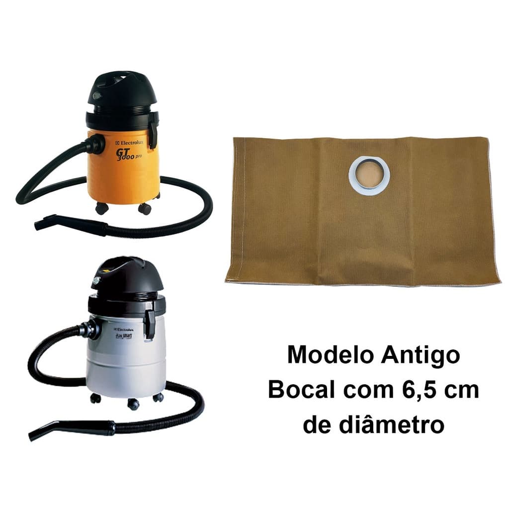 Saco Reutilizável Aspirador Electrolux A20 Gt 3000 Antigo