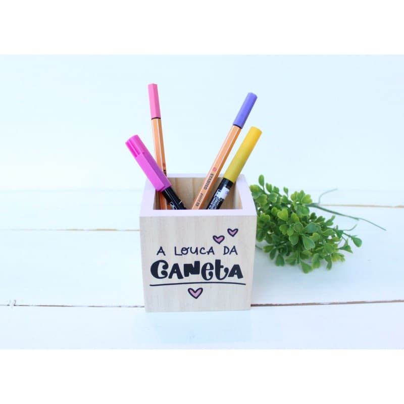 PORTA Lapis A LOUCA DA CANETA PAPELOTE