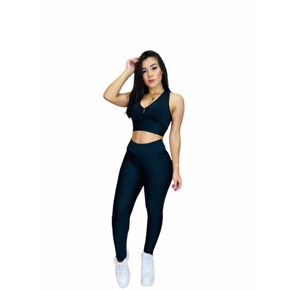 CONJUNTO ACADEMIA CALÇA LEG E TOP C/BOJO suplex