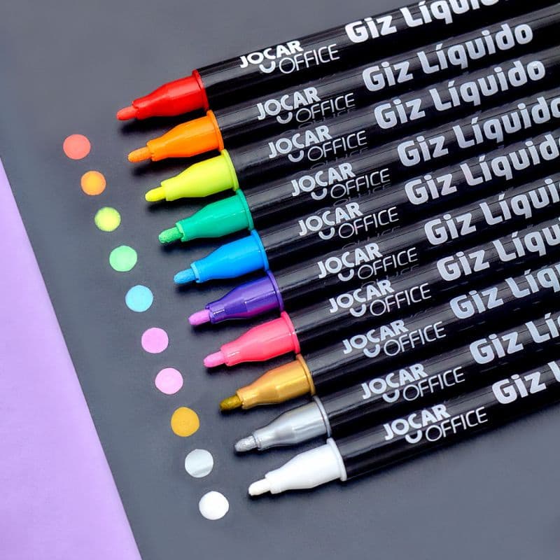 Giz Líquido Branco tipo Posca