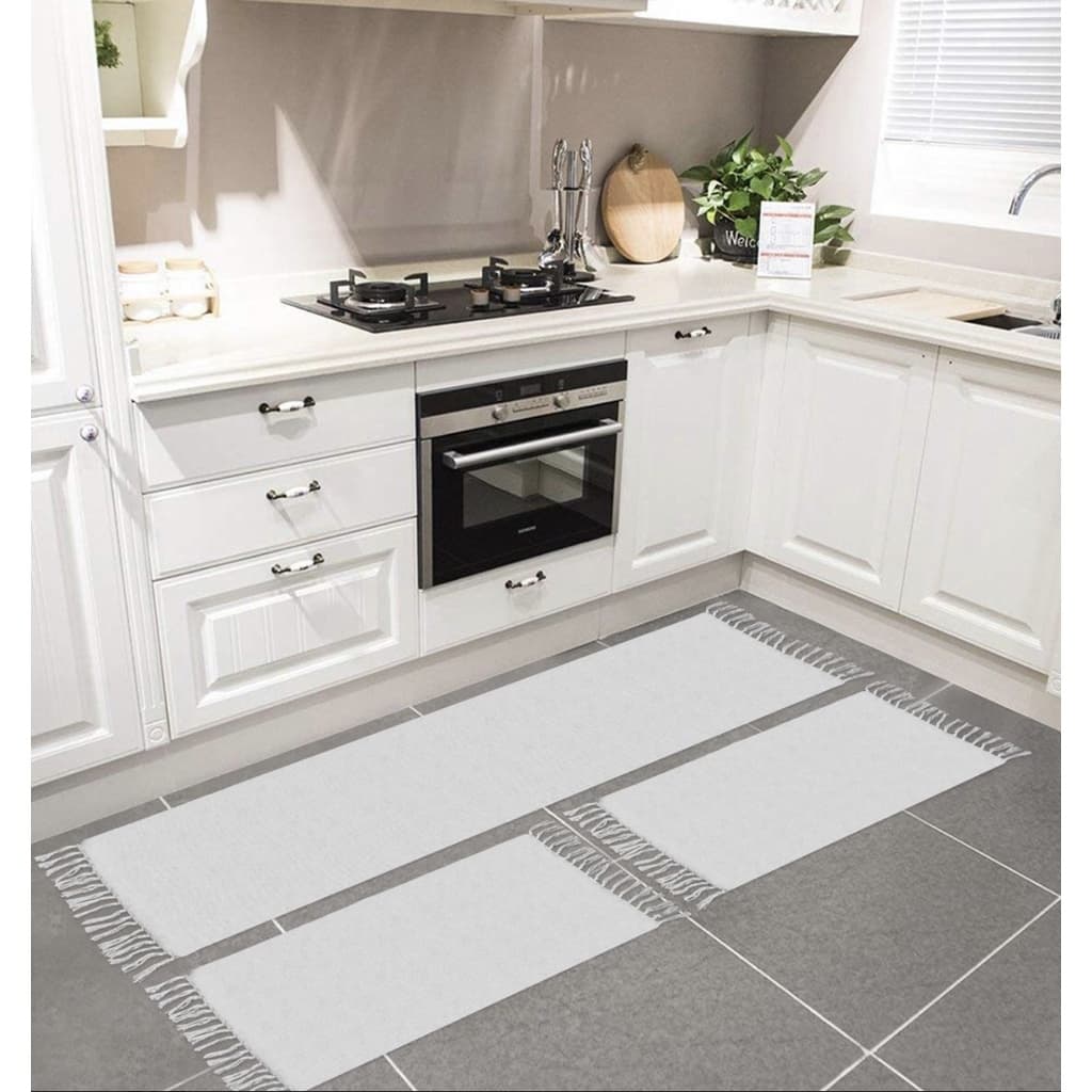 Kit Passadeira Para Cozinha De Tear 3 Peças Promoção Barato Decoração