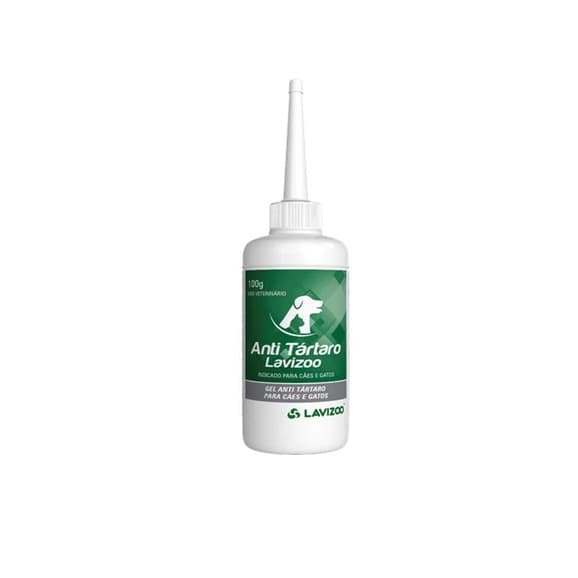 Gel Antitártaro Lavizoo para Cães e Gatos 100g