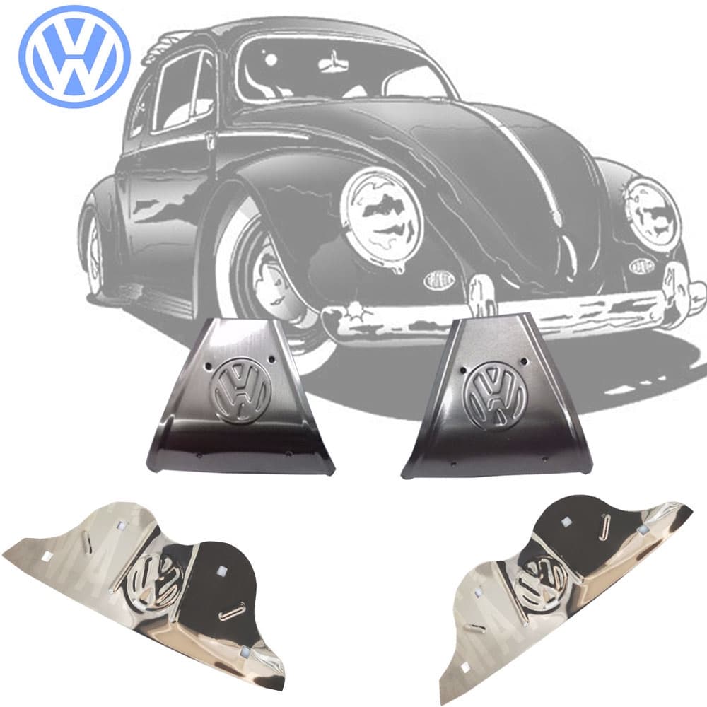 kit reforço paralamas dianteiro traseiro estampadas Fusca VW