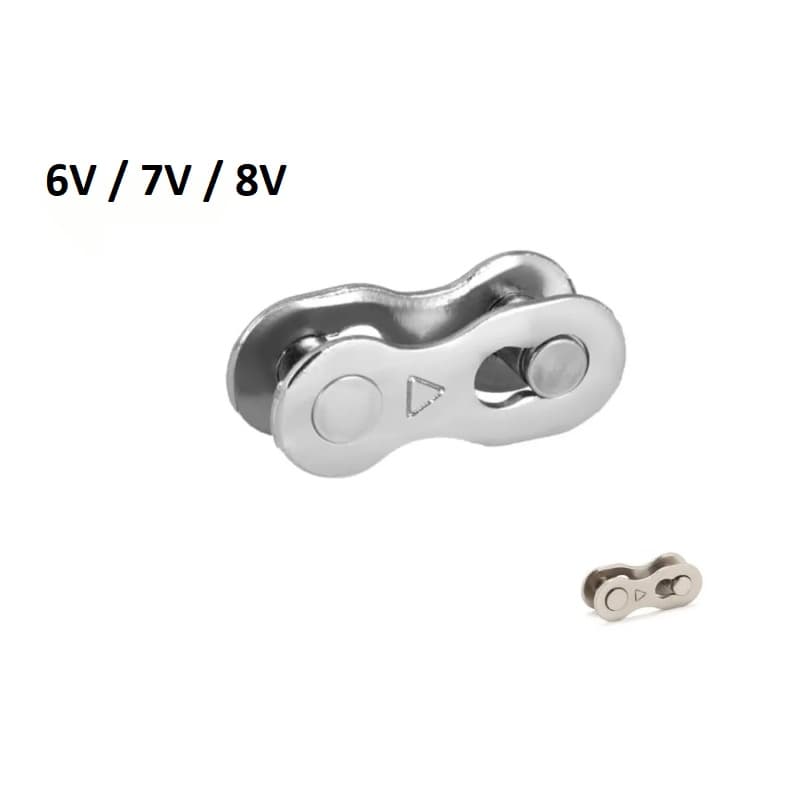 Power Link Emenda Rápida Corrente Bike  6V 7V 8V / 9V / 10V / 11V / 12 Velocidades Emenda Rápida Speed Mtb