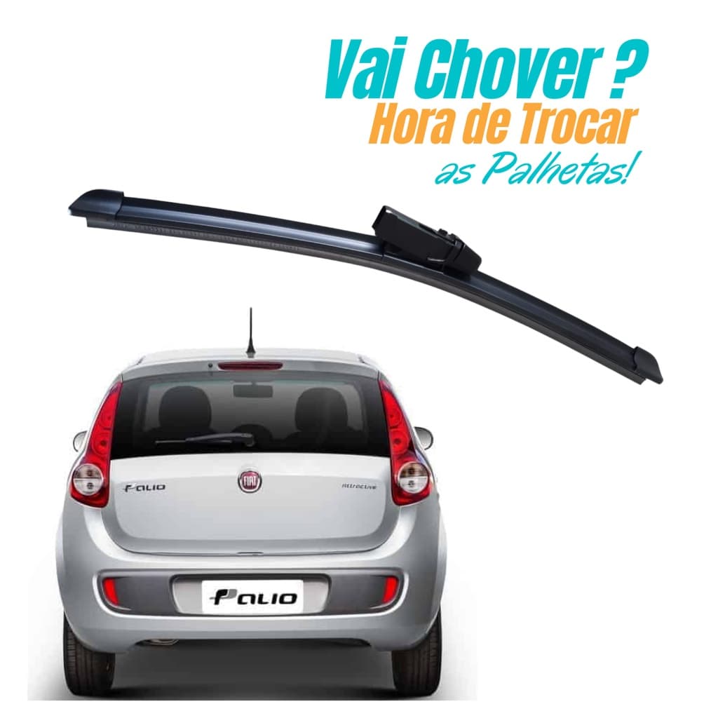 Palheta Limpador Traseiro Fiat Palio Novo 2012 2013 2014 2015 2016