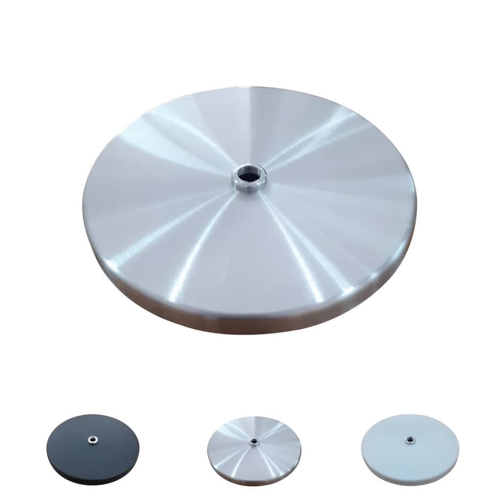 Kit Canopla Para 1 Pendente Luminária Lustre Decoração Teto