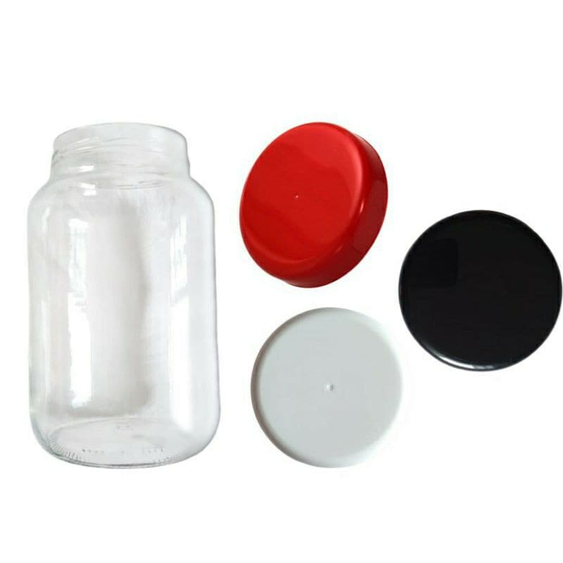 Pote de vidro 3L (3 litros) / Pote 3 litros / vidro 3L / ideal para artesanato e/ou armazenar grãos / condimentos / ração entre outros / reciclado