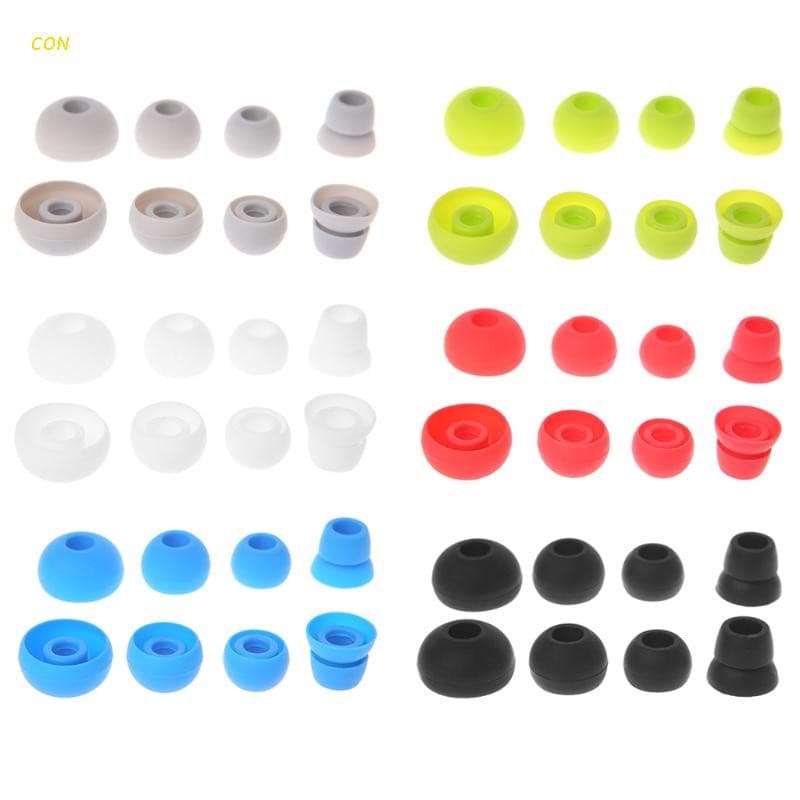 4 Pares Ponta Silicone Para Fio 2 / 3