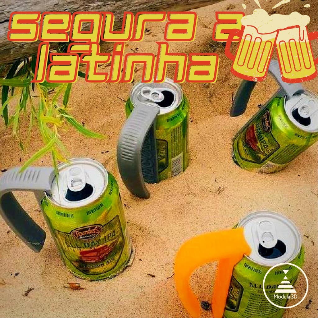 Prático Suporte P/ Latinhas - Sugura Latas de Cerveja e Refrigerante de 350 ml & 473 ml - Escolha a cor - skol malte guaraná monster