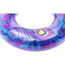 Boia Inflável Com Penas Cor Violeta Bestway - Acessórios para Piscina - Segurança para as férias