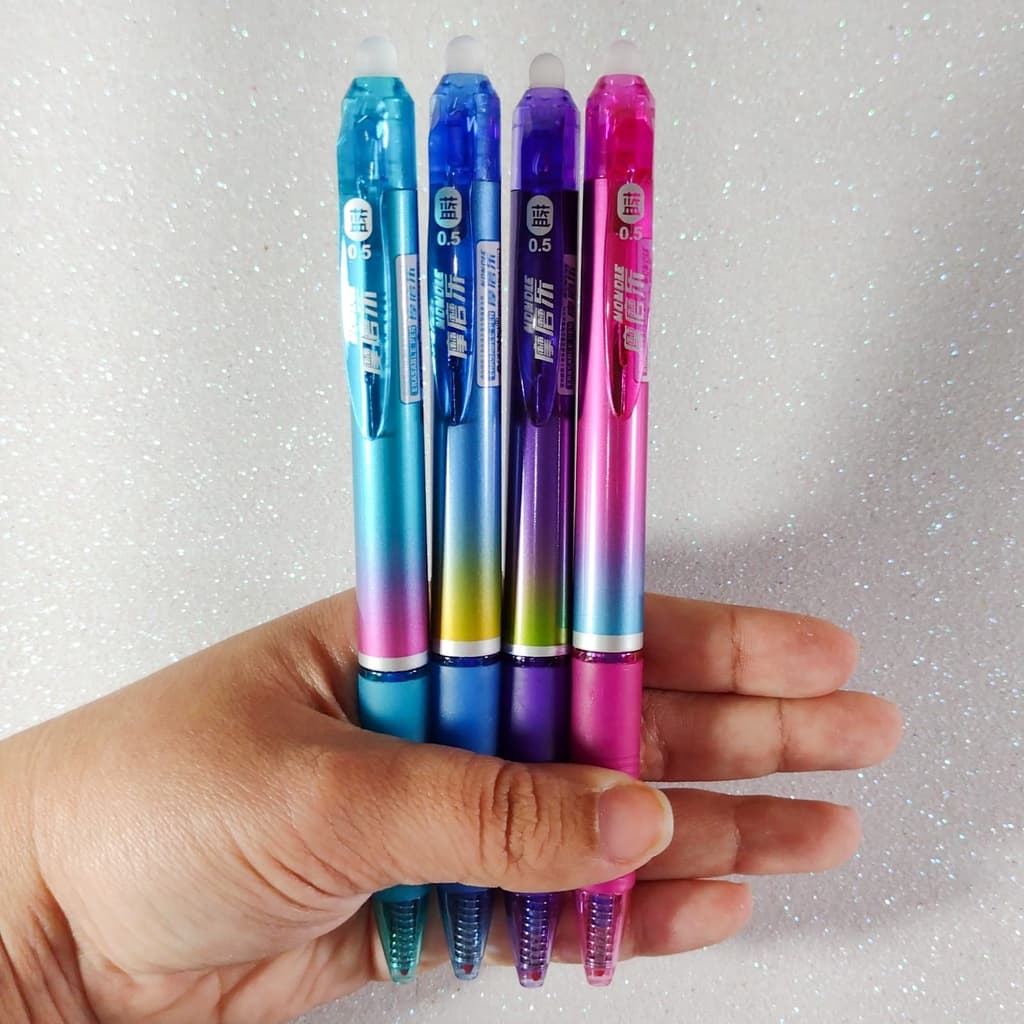 Caneta Click Apagável 0.5 Degradê em Gel