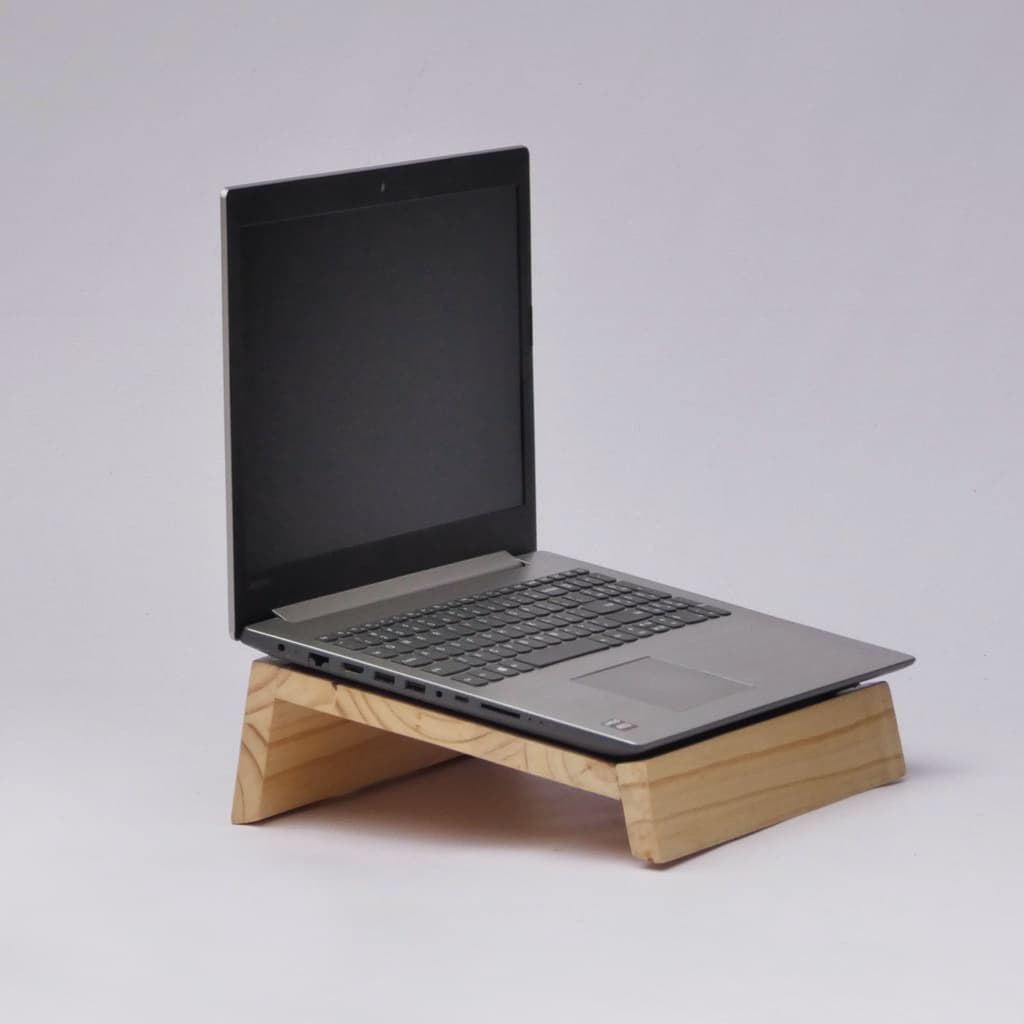 Suporte Base Base Notebook Notebook Laptop Madeira