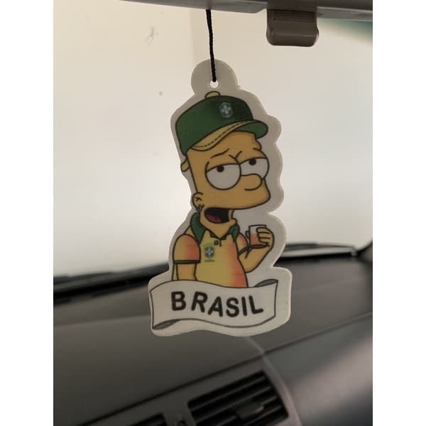 Aromatizantes Personalizados - Time Brasil - Cheirinho de Carro - Pronta Entrega no Brasil - Tipo little trees