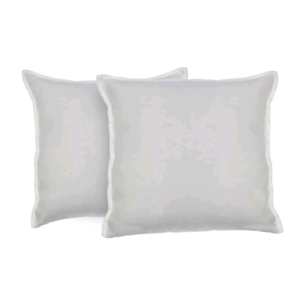 kit 4 refil de almofada 45 x 45 cm de fibra ecológica ótimo custo beneficio