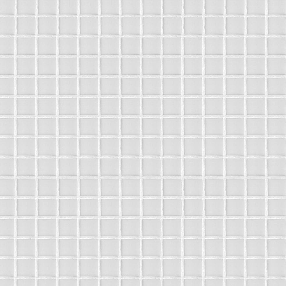 Papel de Parede Adesivo Pastilha Branca