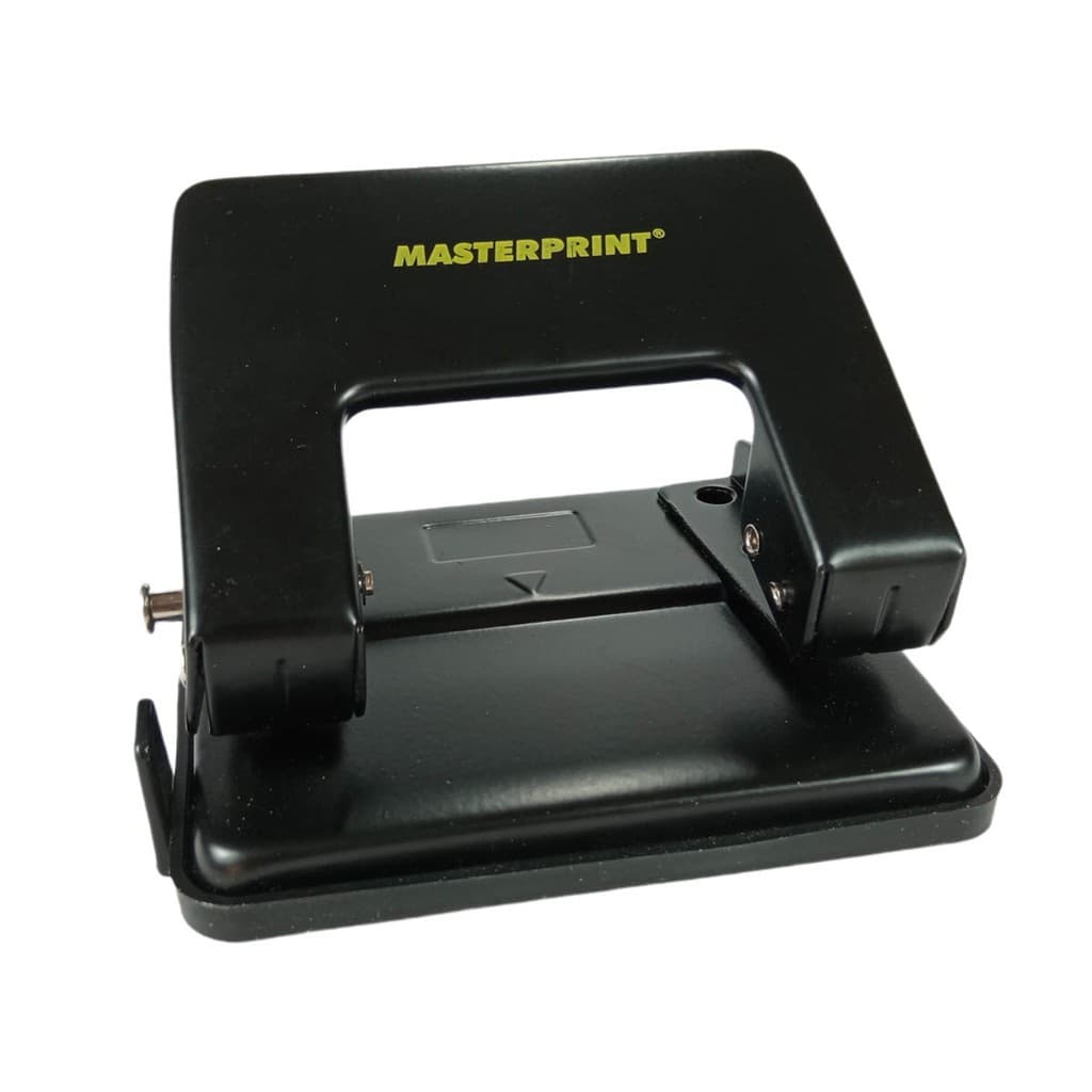 Perfurador de Papel em Metal com Margeador para 20 Folhas Masterprint Mp801