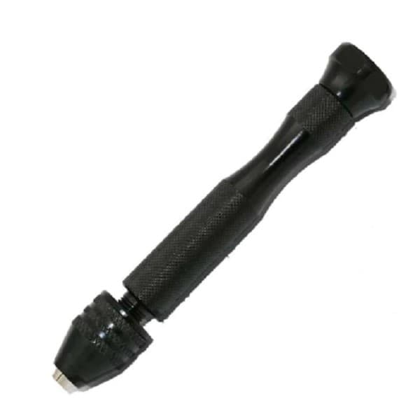 Mini Mandril De Mão 0,3 A 3,6 Mm Acabamento Preto