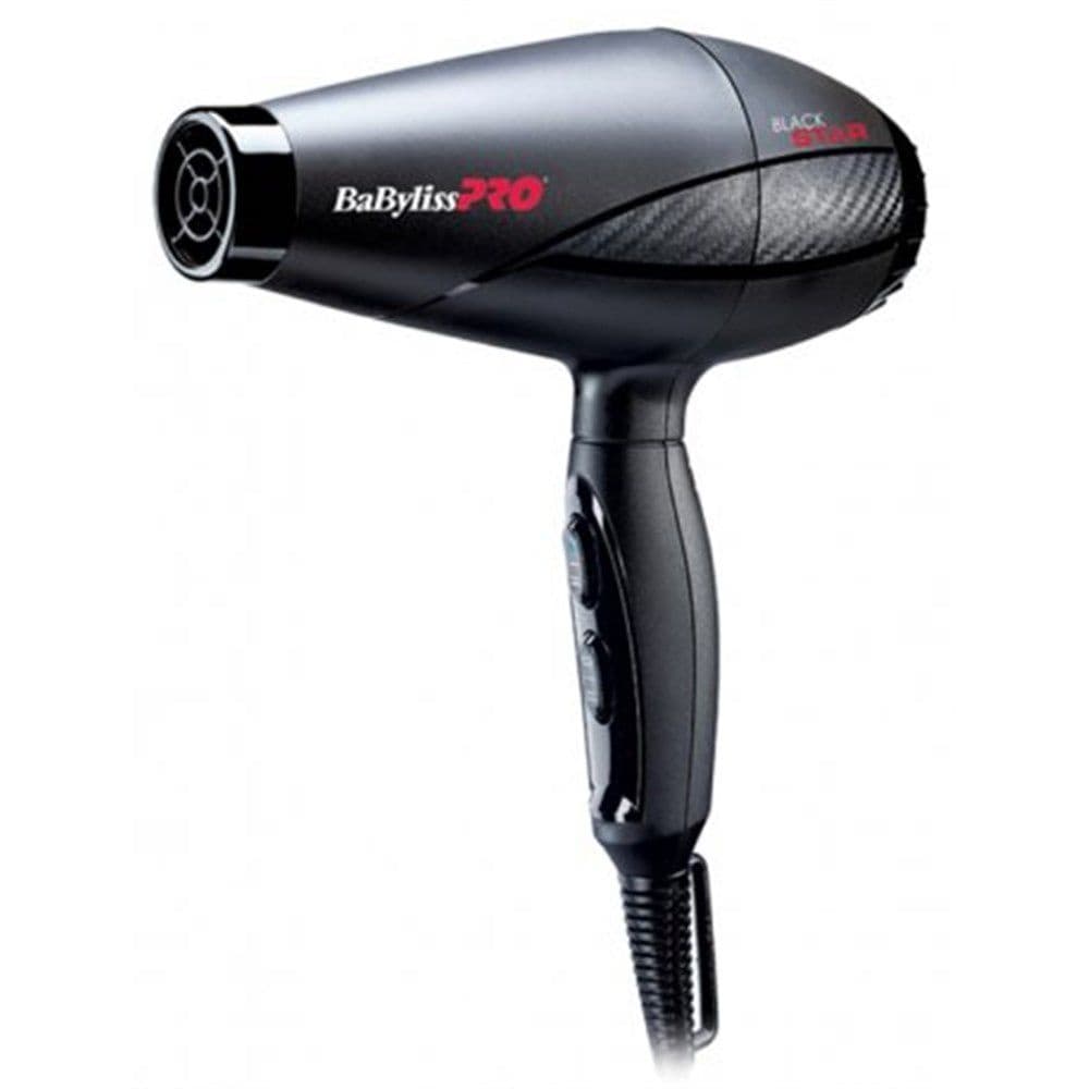 Secador de Cabelo Babyliss Black Stars Leve 2000W 127v