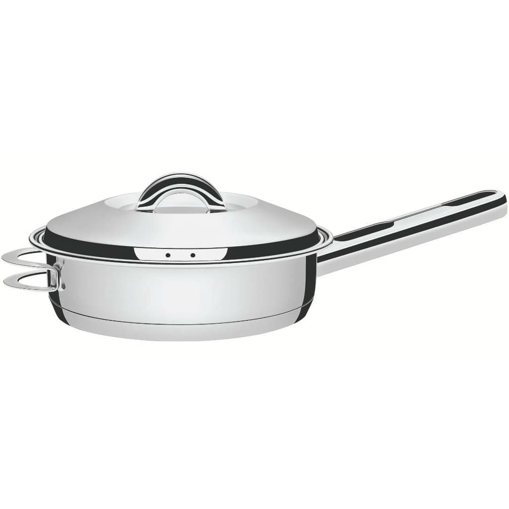 Frigideira Tramontina em Aço Inox com Fundo Triplo 28cm 4,8L