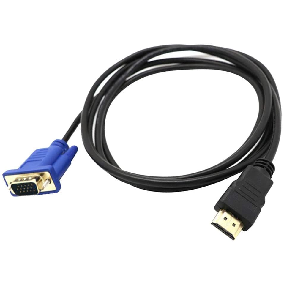 Cabo HDMI Macho Para VGA Macho Cabo Adaptador Conversor De Cabo HDTV