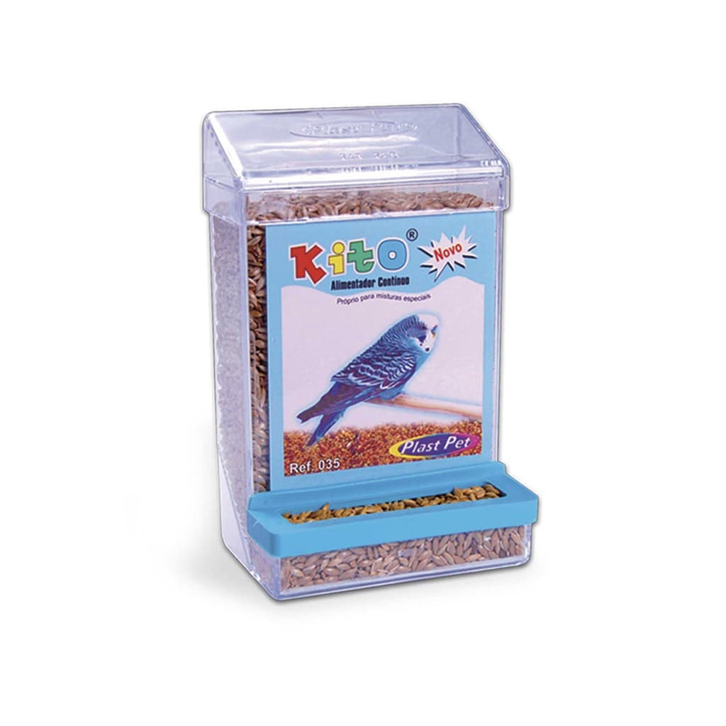 Comedouro Automático para Periquitos KITO Plast Pet