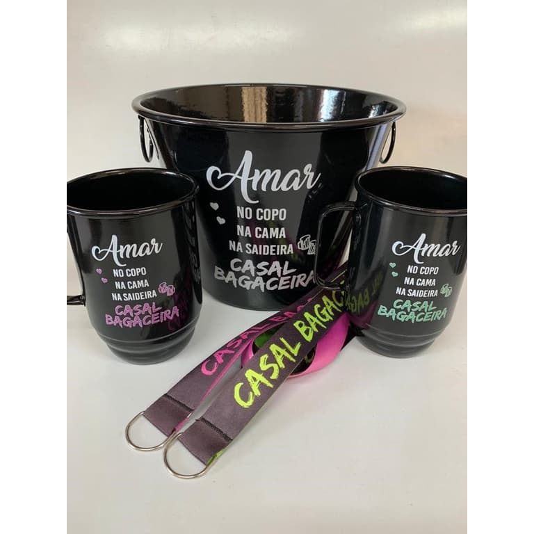 Canecas Personalizadas + Balde De 5 Litros