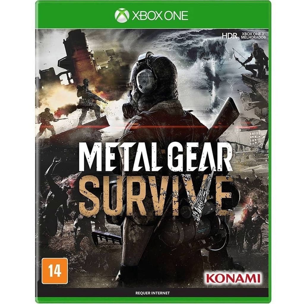 Jogo Metal Gear Survive Xbox One Mídia Física Lacrado