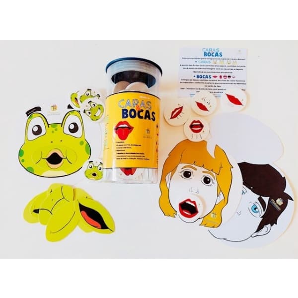 Caras e Bocas - Trabalhando a Motricidade Oro-Facial e a Consciência Fono-articulatória