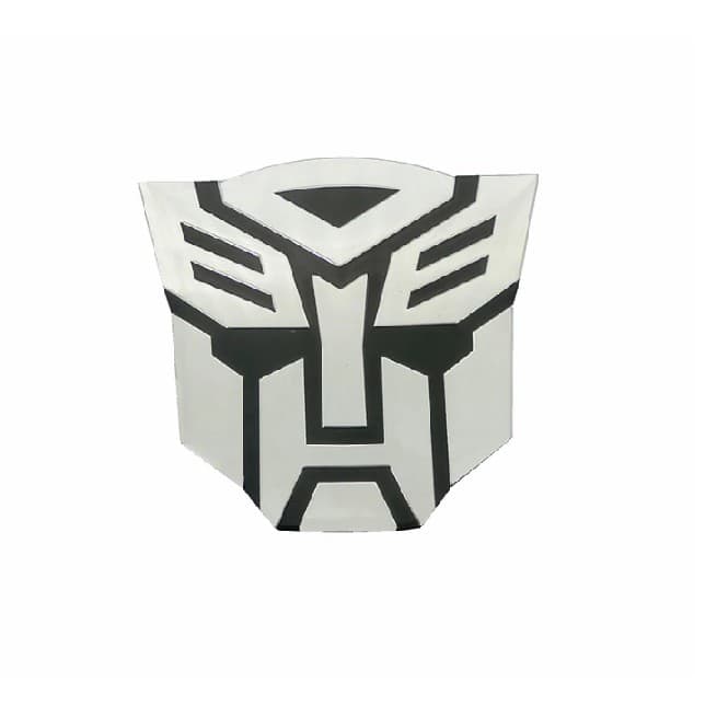 Transformers Adesivo Emblema Tuning Carro Autobot 8cm Cromado Automóvel Moto