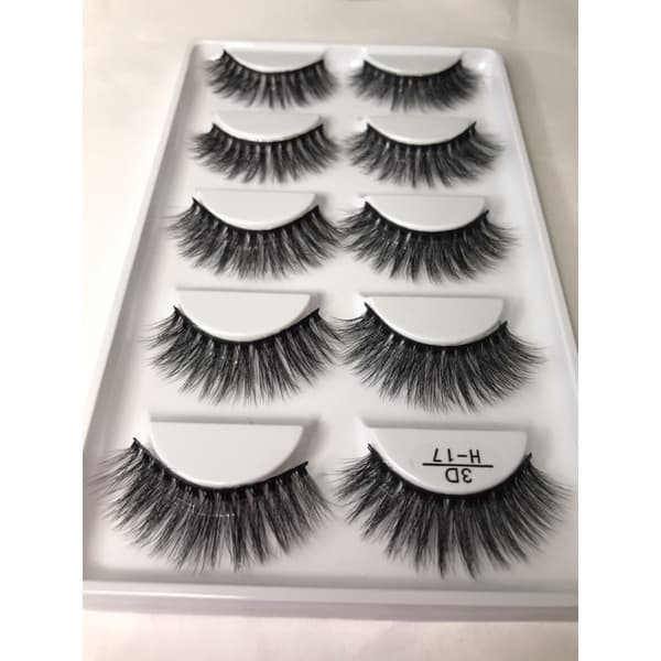 Cílios Postiços para maquiagem   Natural  modelo 3DH17