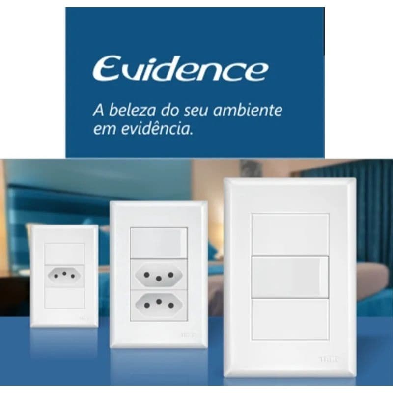 Conjunto Interruptores Tomadas FAME EVIDENCE