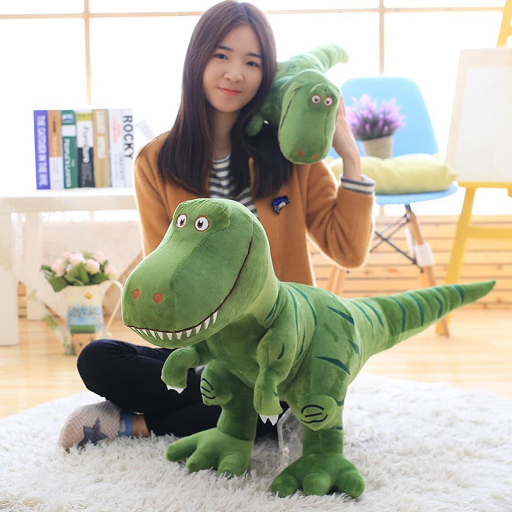 Dinossauro De Pelúcia Boneca De Brinquedo Gigante Grande Bichos Bonecas Macias Presentes Infantis 40cm