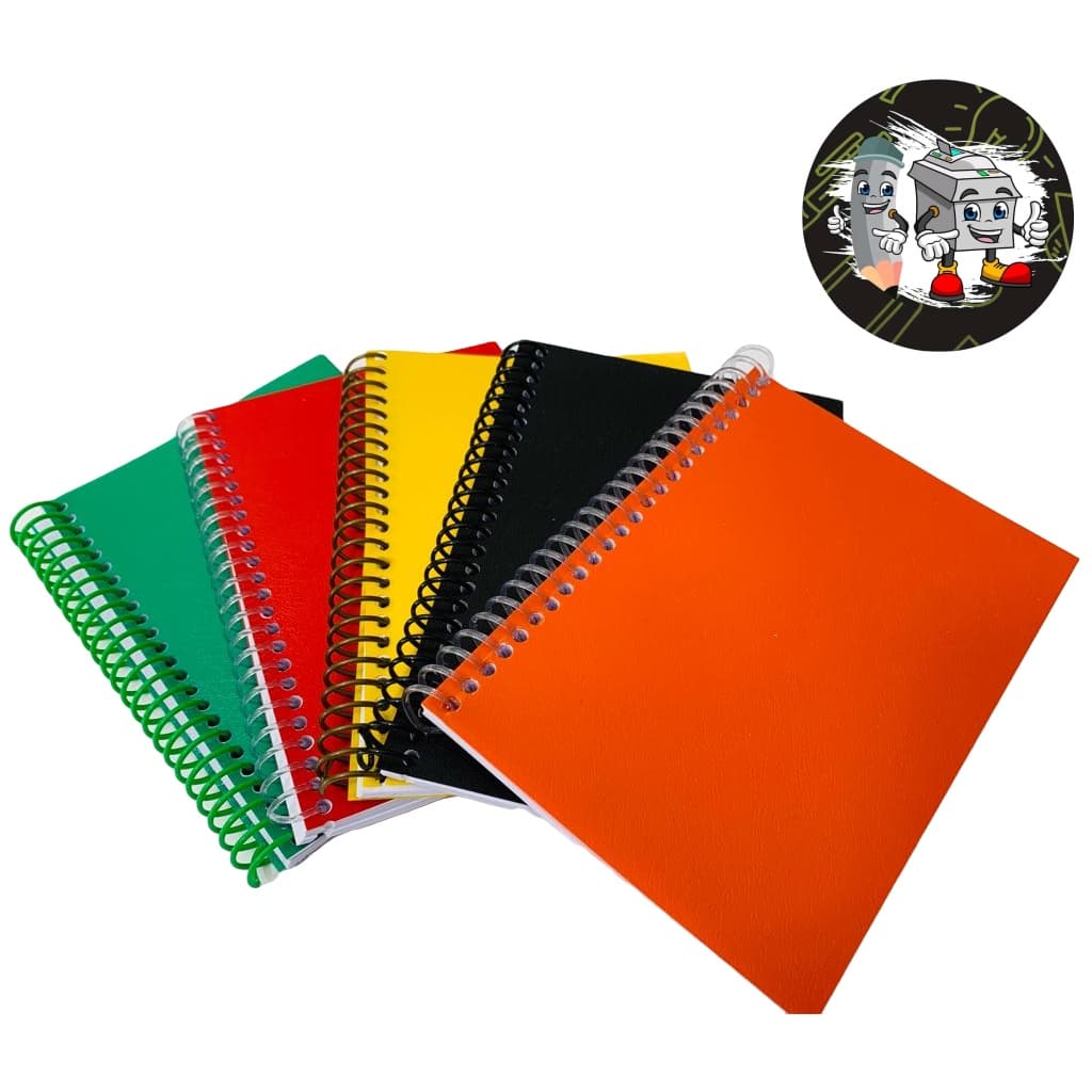 Caderno Universitário Tamanho A4 Sem Pauta/ SEM LINHAS Capa Flexível em Cores 70 Folhas 29,7 x 21 cm