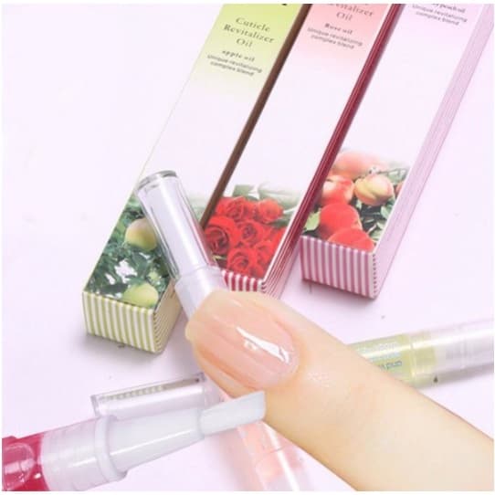 Kit 5 Canetas Óleo Hidratante Para Cutícula Tratamento Revitalizante Unhas 3ML