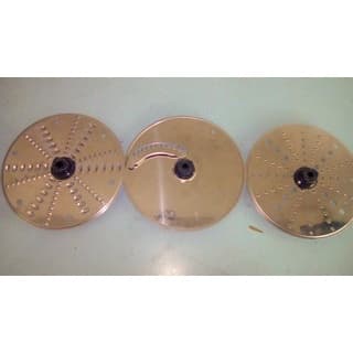 3 Disco lâmina processador Philips de ralar grosso e fino,filetar,granular Ri7774,Ri7775,Ri7776,Ri7778