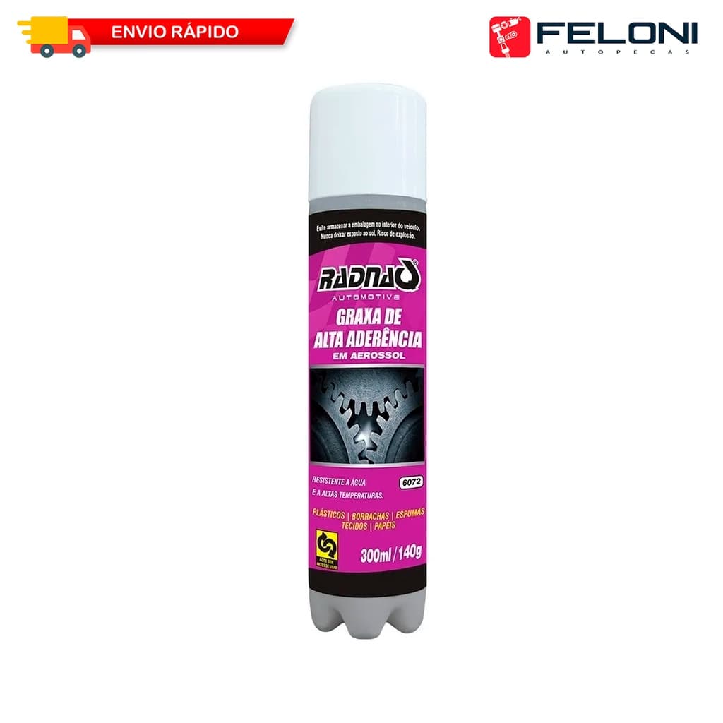 Graxa Alta Aderência Spray Radnaq